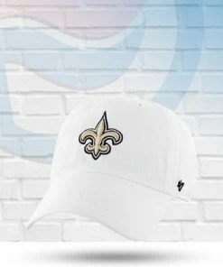 '47 Brand New Orleans Saints Clean Up Adjustable Hat Hats