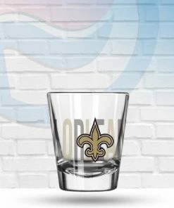 Logo Brands New Orleans Saints Overtime Shot Glass