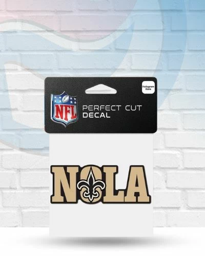 WinCraft New Orleans Saints Slogan Perfect Cut Decal 4" X 4" 1 WinCraft New Orleans Saints Slogan Perfect Cut Decal 4" X 4"