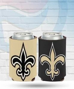 WinCraft Drinkware New Orleans Saints Team Logo Can Koozie