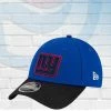 New Era New York Giants 2021 Sideline Road 9FORTY Stretch-Snap Adjustable Hat Hats