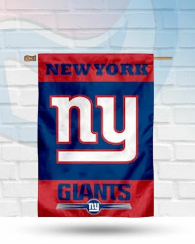 Michigan Flags New York Giants 28" X 40" Vertical Flag 1 Michigan Flags New York Giants 28" X 40" Vertical Flag