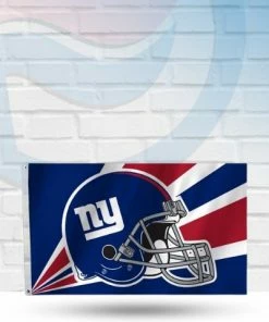 Michigan New York Giants 3' X 5' Helmet Logo Deluxe Flag