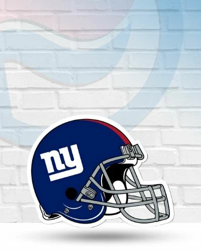Michigan New York Giants Helmet Magnet 1 Michigan New York Giants Helmet Magnet