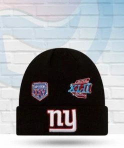 New Era New York Giants Super Bowl Cuff Knit Beanie Hats