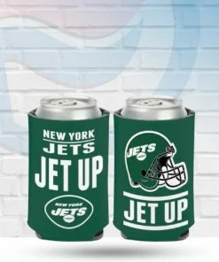 WinCraft Drinkware New York Jets Jet Up Slogan Can Koozie