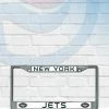 WinCraft Automotive New York Jets Metal License Plate Frame