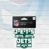 WinCraft New York Jets Slogan Perfect Cut Decal 4" X 4"