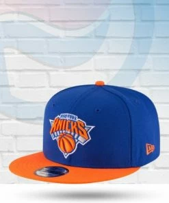 New Era New York Knicks Blue Two Tone 9FIFTY Snapback Hat