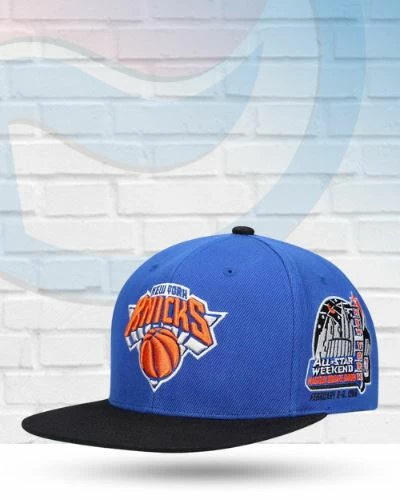 Mitchell & Ness New York Knicks Mitchell And Ness 1998 All Star Side Patch Snapback Hat 1 Mitchell & Ness New York Knicks Mitchell And Ness 1998 All Star Side Patch Snapback Hat
