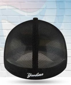 New Era New York Yankees Black 2022 Batting Practice 39THIRTY Flex Hat Hats