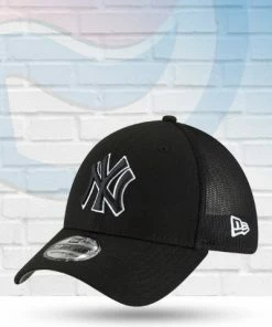New Era New York Yankees Black 2022 Batting Practice 39THIRTY Flex Hat Hats