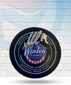 Fan Cave Sports Autographed Memorabilia Nicklas Bäckström Washington Capitals Autographed 2015 Winter Classic Official Game Puck - JSA
