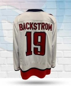 Fan Cave Sports Nicklas Bäckström Washington Capitals Autographed Fanatics Away Jersey - JSA