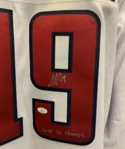 Fan Cave Sports Nicklas Bäckström Washington Capitals Autographed Fanatics Away Jersey W/ "2018 SC Champs" Inscription - JSA