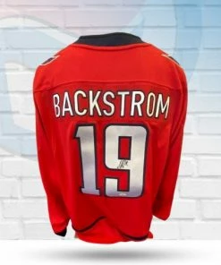 Fan Cave Sports Nicklas Bäckström Washington Capitals Autographed Fanatics Home Jersey - JSA