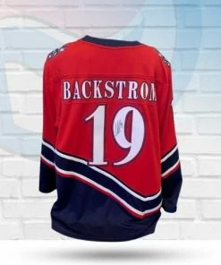 Fan Cave Sports Nicklas Bäckström Washington Capitals Autographed Fanatics Reverse Retro Jersey - JSA