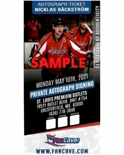 Fan Cave Sports Autographed Memorabilia Nicklas Bäckström Washington Capitals Autographed Framed 8x10 - COA 3 Fan Cave Sports Autographed Memorabilia Nicklas Bäckström Washington Capitals Autographed Framed 8x10 - COA