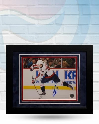 Fan Cave Sports Autographed Memorabilia Nicklas Bäckström Washington Capitals Autographed Framed 8x10 - COA 1 Fan Cave Sports Autographed Memorabilia Nicklas Bäckström Washington Capitals Autographed Framed 8x10 - COA