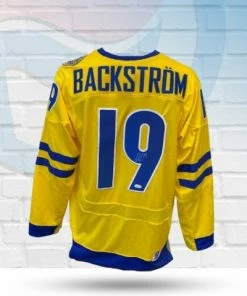 Fan Cave Sports Autographed Memorabilia Nicklas Bäckström Washington Capitals Autographed Nike 2017 IIHF World Championship Jersey - JSA