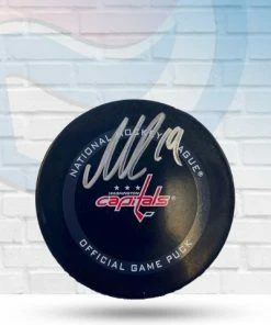 Fan Cave Sports Autographed Memorabilia Nicklas Bäckström Washington Capitals Autographed Official Game Puck - JSA