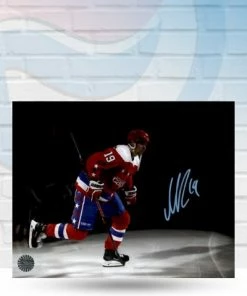 Fan Cave Sports Nicklas Bäckström Washington Capitals Autographed Skating 8x10 Photo - COA