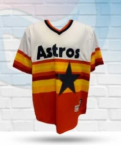 Fan Cave Sports Nolan Ryan Houston Astros Autographed Majestic Cool Base Cooperstown Collection Jersey W/ Inscription - MLB COA 7 Fan Cave Sports Nolan Ryan Houston Astros Autographed Majestic Cool Base Cooperstown Collection Jersey W/ Inscription - MLB COA