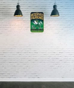 WinCraft Notre Dame Fighting Irish 11" X 17" Plastic Reserved Parking Sign Wall Signs