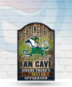 Wincraft Wall Signs Notre Dame Fighting Irish 11" X 17" Wooden Sign