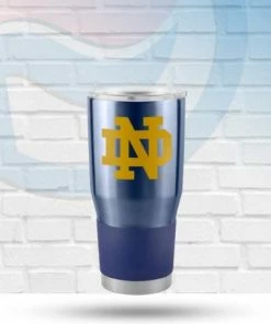 Logo Brands Drinkware Notre Dame Fighting Irish 30oz Game Day Tumbler