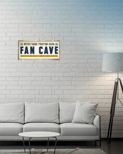 Wincraft Notre Dame Fighting Irish 8" X 17" Fan Cave Wooden Sign Wall Signs 2 Wincraft Notre Dame Fighting Irish 8" X 17" Fan Cave Wooden Sign Wall Signs