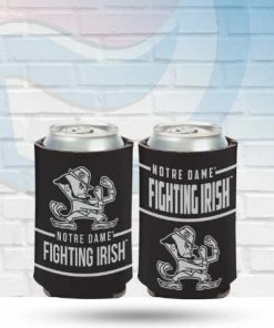 WinCraft Drinkware Notre Dame Fighting Irish Black Out Can Koozie