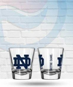 Logo Brands Drinkware Notre Dame Fighting Irish Game Day Shot Glass