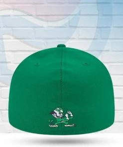 New Era Hats Notre Dame Fighting Irish Kelly Green 59FIFTY Fitted Hat
