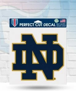 Wincraft Notre Dame Fighting Irish Perfect Cut Decal 8" X 8"