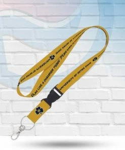 WinCraft Notre Dame Fighting Irish Play Like A Champion Lanyard With Detachable Buckle Lanyards