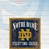 WinCraft Notre Dame Fighting Irish Wooden Magnet 3" X 3"