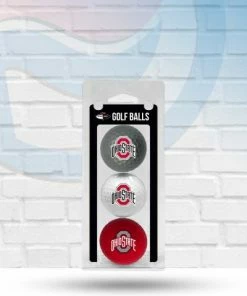 Team Golf Ohio State Buckeyes 3-Pack Golf Balls