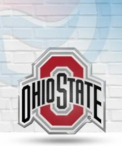 Michigan Automotive Ohio State Buckeyes Auto Badge Decal