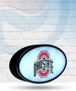 Michigan Automotive Ohio State Buckeyes Light Up Hitch Cover