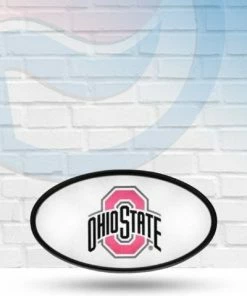 Michigan Automotive Ohio State Buckeyes Light Up Hitch Cover