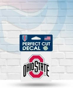 WinCraft Decals Ohio State Buckeyes Perfect Cut Decal 4" X 4"