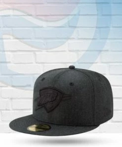 New Era Oklahoma City Thunder Total Tone 59FIFTY Fitted Hat