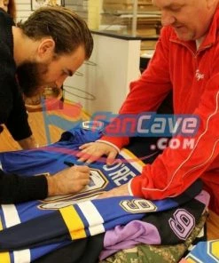 Fan Cave Sports O'Reilly Schwartz Schenn & Parayko St Louis Blues Quad Autographed 16x20 - JSA