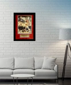 Fan Cave Sports Orlando Cepeda St Louis Cardinals Autographed Framed 8x10 With Plaque - COA