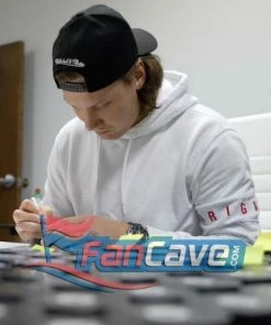 Fan Cave Sports Oskar Sundqvist St Louis Blues Autographed Adidas Away Jersey W/ Finals Patch - COA