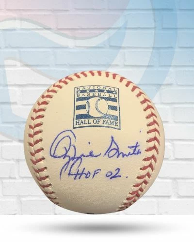 Fan Cave Sports Ozzie Smith St Louis Cardinals Autographed Hall Of Fame Logo Baseball W/ Inscription - JSA Autographed Memorabilia 1 Fan Cave Sports Ozzie Smith St Louis Cardinals Autographed Hall Of Fame Logo Baseball W/ Inscription - JSA Autographed Memorabilia