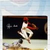 Fan Cave Sports Ozzie Smith St Louis Cardinals Autographed Jumping Throw 16x20 Photo - PSA