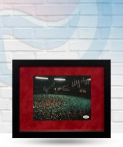 Fan Cave Sports Ozzie Smith, Whitey Herzog And Willie McGee St Louis Cardinals Triple Autographed Framed 8x10 - JSA Autographed Memorabilia