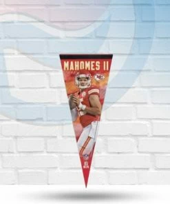 WinCraft Flags Patrick Mahomes II Kansas City Chiefs 12" X 30" Premium Pennant